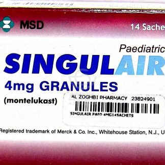 SINGULAIR PAED 4MG14SACHETS
