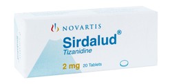 SIRDALUD 2 MG 20 TAB