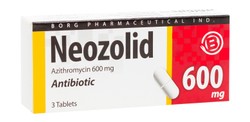 NEOZOLID 600 MG 3 CAP