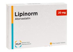 LIPINORM 20 MG 7 TAB