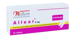 ALLEAR 5 MG 20 TAB