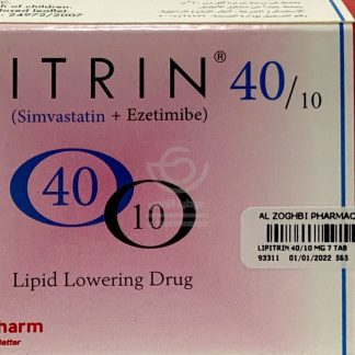 LIPITRIN 40/10 MG 7 TAB