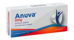 ANUVA 50MG 10 TAB