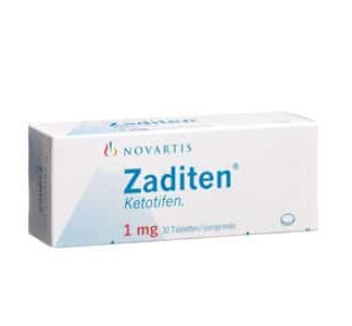 ZADITEN 1 MG 30 TAB