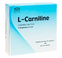L CARNITINE 1GM 5AMP