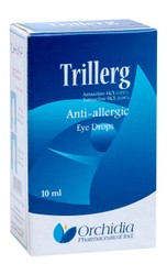 Trillerg Anti Allergic Eye Drops with Antazoline Hydrochloride & Tetryzoline Hydrochloride