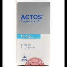 ACTOS 15 MG 30T.