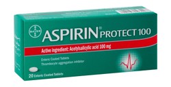 Aspirin Protect 100mg Acetylsalicylic Acid