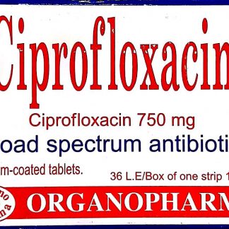 CIPROFLOXACINE 750 MG 10 TAB