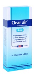 CLEAR AIR 4 MG 14 CHEW.TAB