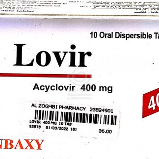 LOVIR 400 MG 10 TAB