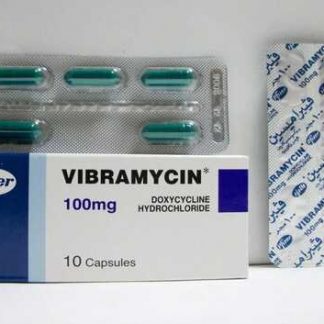 VIBRAMYCIN 100 MG 10 CAP