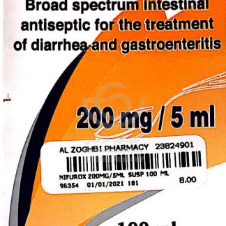 NIFUROX 200MG/5ML SUSP 100ML