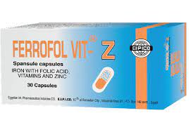 FERROFOL VIT Z 30 CAP