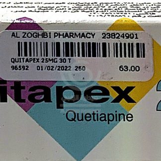 QUITAPEX 25MG 30 T