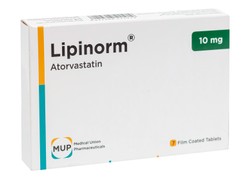 LIPINORM 10 MG 7 TAB