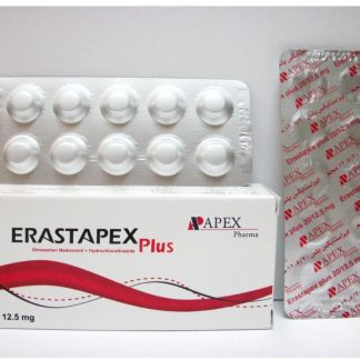 ERASTAPEX PLUS 40/12.5 MG 30T