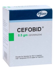 CEFOBID 500 GM 1 VIAL