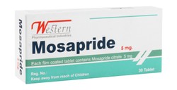 MOSAPRIDE 5 MG 30 TAB FM