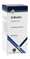 SULFOZINC 20MG/5ML SYRUP 80 ML .