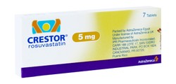 CRESTOR 5MG 7 TAB FM