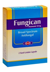 FUNGICAN 150 MG 2 CAP