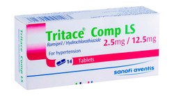 TRITACE COMP L S 2.5 MG 14 TAB .