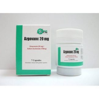 AZGOVANC 20 MG 7 CAP .
