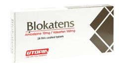 BLOKATENS 10/160 MG 28 TAB