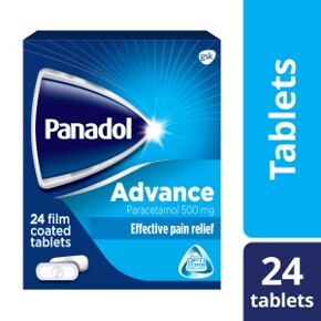 PANADOL ADVANCE 500MG 24TAB HFMNP3/23